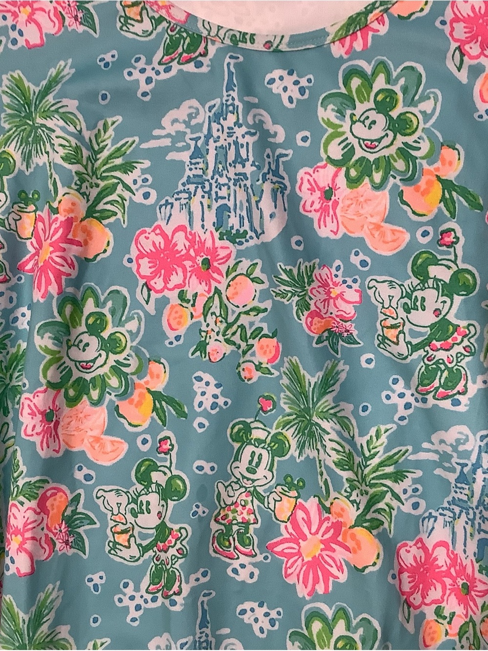 POCKETS!!! Tropical Floral Midi Dress inspired by Disney Motif